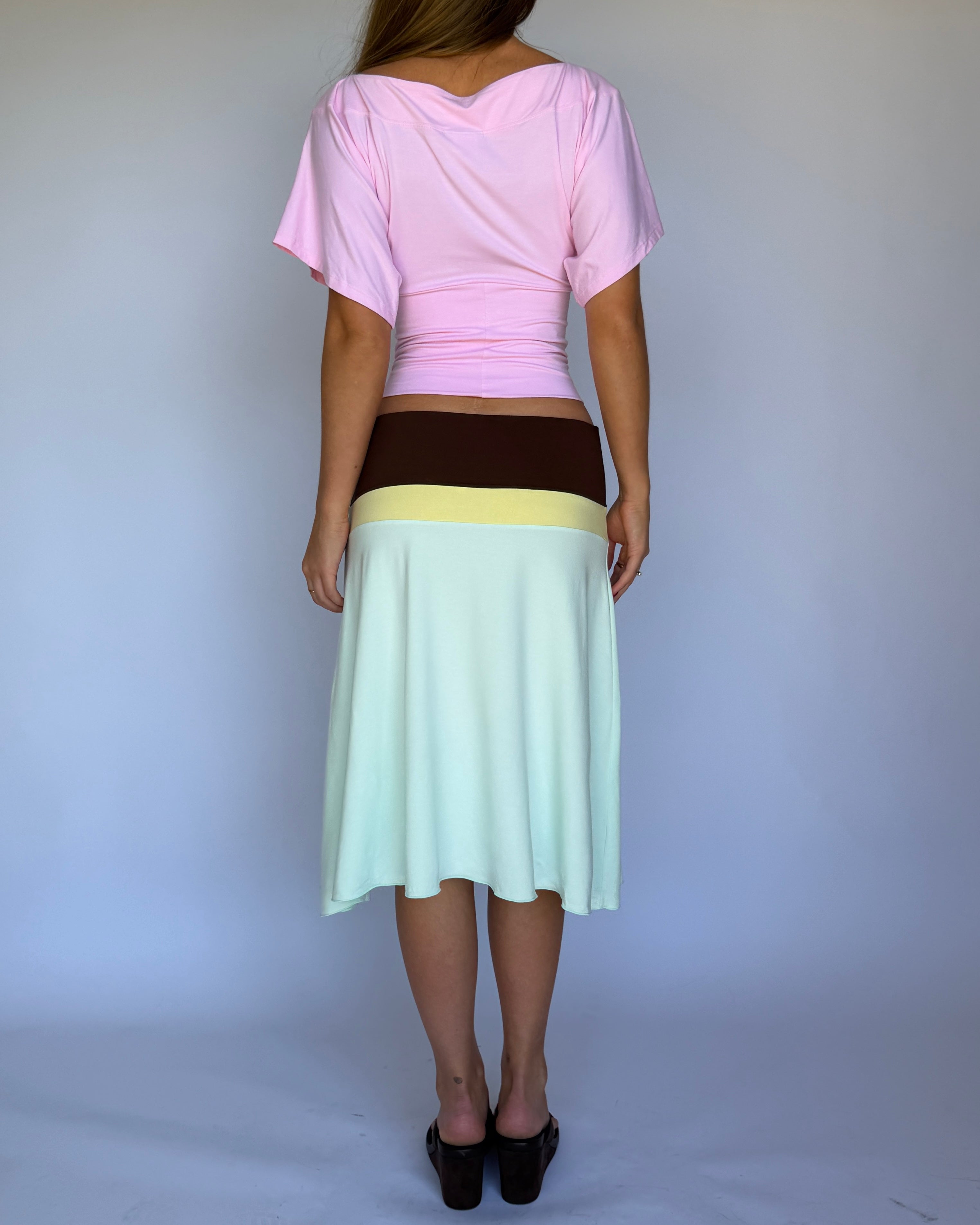 Lucy Midi Skirt - Mirage