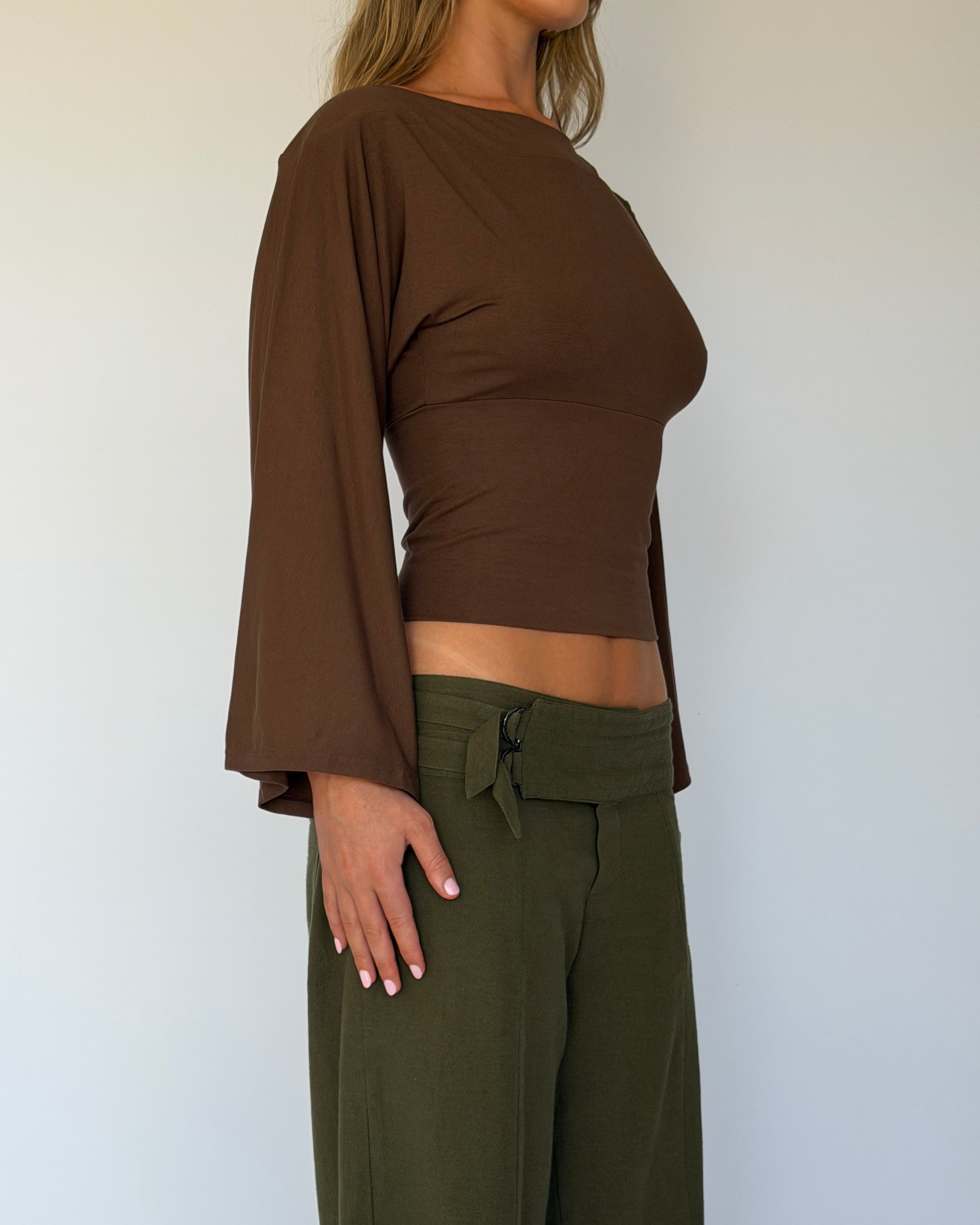 Stella Long Sleeve - Chocolate
